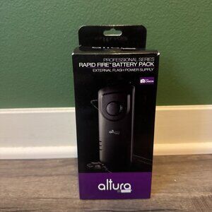 NEW Altura Rapid Fire External Battery pack for Canon